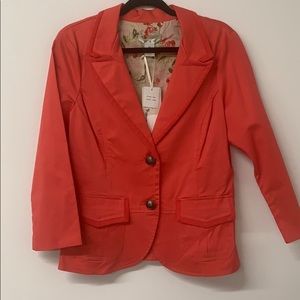 Nick & Mo crop sleeve blazer